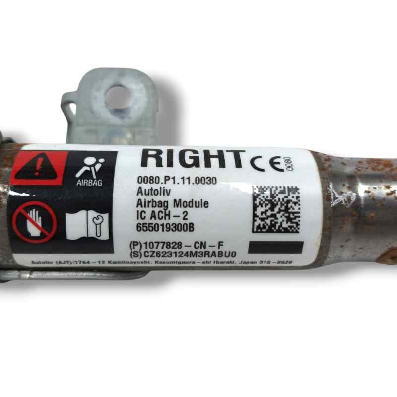 AIRBAG CORTINA DELANTERO DERECHO