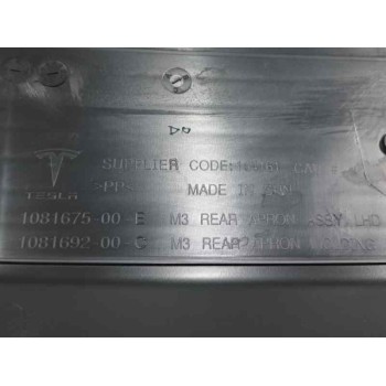 Recambio de moldura para tesla model 3 (5yj3) ev referencia OEM IAM 108167500E SUPERIOR REJILLA DELANTERA 