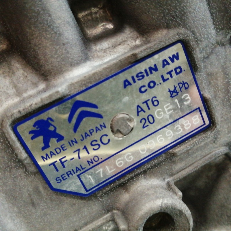 CAJA CAMBIOS 107252 KM