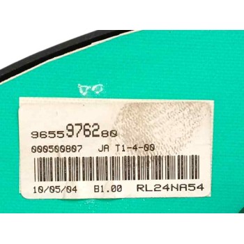 Recambio de cuadro instrumentos para peugeot 206 berlina referencia OEM IAM 9655976280  