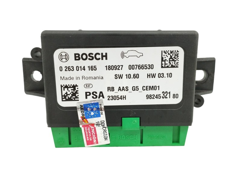Recambio de modulo electronico para peugeot 208 1.2 12v vti referencia OEM IAM 9824532180 0263014165 