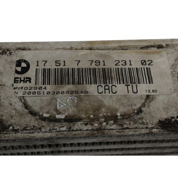 Recambio de intercooler para bmw x5 (e53) 3.0 turbodiesel cat referencia OEM IAM 17517791231  