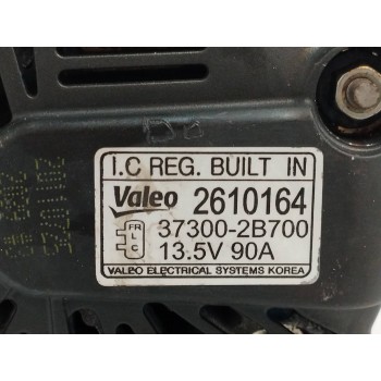 Recambio de alternador para hyundai ix20 1.4 cat referencia OEM IAM 373002B700 90A 2610164