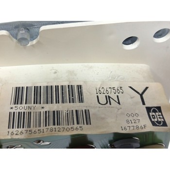 Recambio de cuadro instrumentos para chevrolet express van 5.7 cc referencia OEM IAM 16267565 167786F 