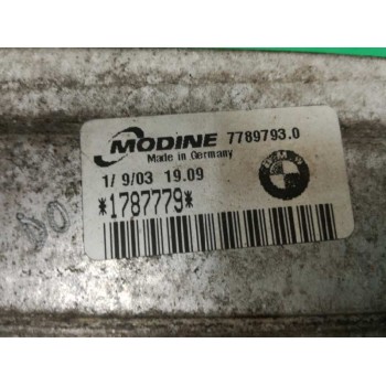 Recambio de intercooler para bmw serie 3 berlina (e46) 320d edition advance referencia OEM IAM 7789793  