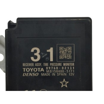 Recambio de modulo electronico para toyota auris 1.2 16v turbo cat referencia OEM IAM 8976002131 MB1584005171 