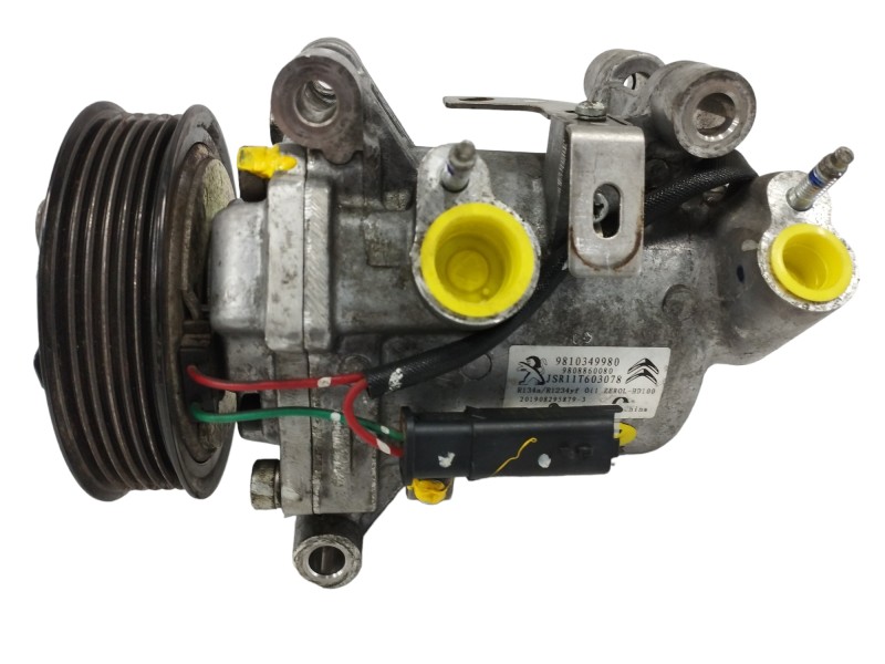 Recambio de compresor aire acondicionado para peugeot rifter 1.5 blue-hdi fap referencia OEM IAM 9810349980 9808860080 Recambio de compresor aire acondicionado para peugeot rifter 1.5 blue-hdi fap referencia OEM IAM 9810349980 9808860080