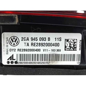 Recambio de piloto trasero izquierdo interior para volkswagen t-roc (a11, d11) 2.0 tdi scr referencia OEM IAM 2GA945093B  