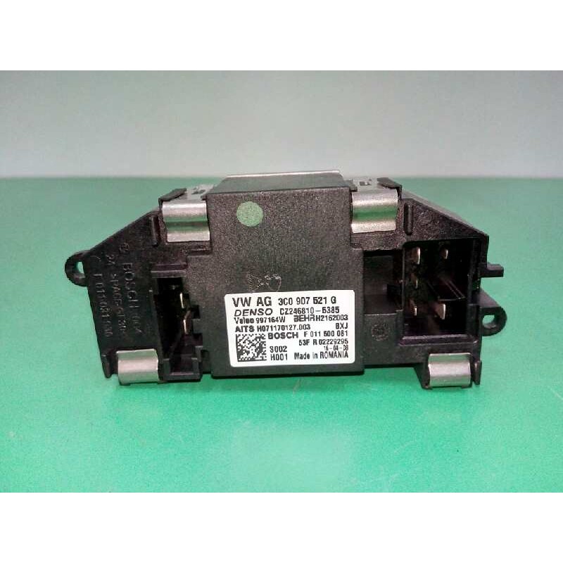Recambio de resistencia calefaccion para audi q3 (8ug) 2.0 16v tdi referencia OEM IAM 3C0907521G F011500081 