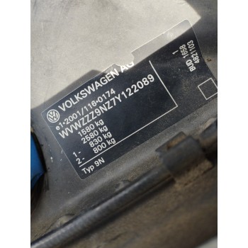Recambio de carroceria corte para volkswagen polo (9n3) 1.4 16v referencia OEM IAM   