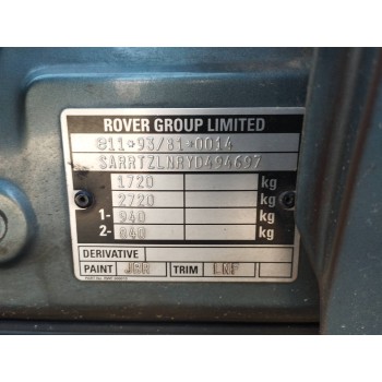 Recambio de carroceria corte para mg serie 45 (rt) 2.0 idt cat referencia OEM IAM   