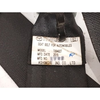 Recambio de cinturon seguridad trasero derecho para mazda 6 station wagon (gj, gl) 2.2 d referencia OEM IAM T89482T  