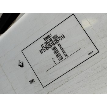 Recambio de carroceria corte para renault kangoo 1.5 dci diesel fap referencia OEM IAM   