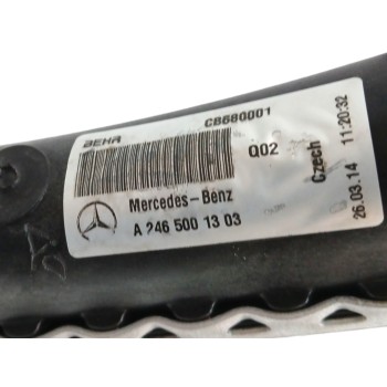 Recambio de radiador agua para mercedes-benz clase b (w246) 1.5 cdi cat referencia OEM IAM A2465001303  