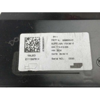 Recambio de centralita aire acondicionado para mini mini (f56) 1.5 12v referencia OEM IAM 64119366303 6411 9366303 