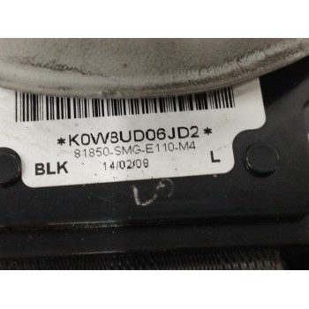 Recambio de cinturon seguridad delantero izquierdo para honda civic berlina 5 (fk) 1.8 vtec cat referencia OEM IAM 81850SMGE110M