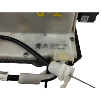 Recambio de cerradura puerta trasera derecha para peugeot 208 1.2 12v vti referencia OEM IAM 9812501180  