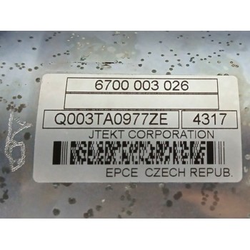 Recambio de cremallera direccion para mercedes-benz clase b (w246) 1.5 cdi cat referencia OEM IAM 6700003026 ENCHUFE DAÑADO 