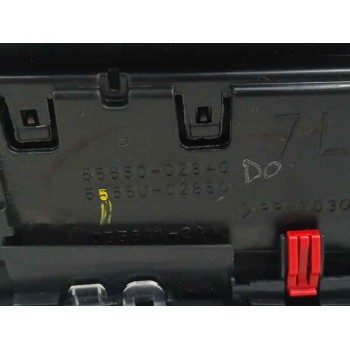 Recambio de rejilla aireadora para toyota corolla station wagon (_e21_) 2.0 hybrid (mzeh12) referencia OEM IAM 5565002840 LADO I