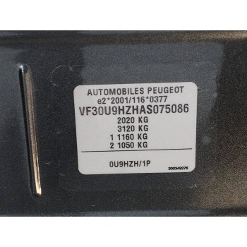Recambio de carroceria corte para peugeot 3008 1.6 hdi fap cat (9hz / dv6ted4) referencia OEM IAM   
