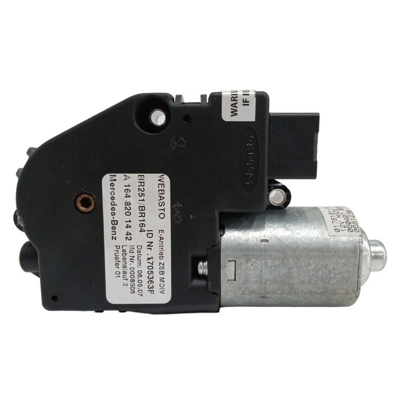 Recambio de motor techo electrico para mercedes-benz clase r (w251, v251) r 320 cdi 4-matic (251.022, 251.122) referencia OEM IA