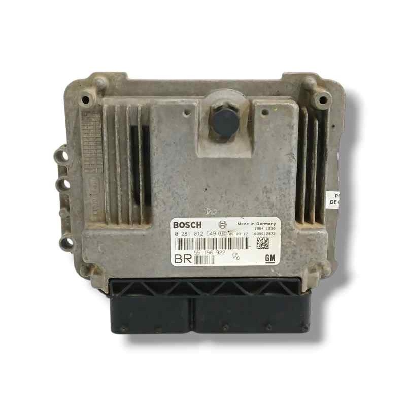 Recambio de centralita motor uce para opel zafira b 1.9 cdti referencia OEM IAM 55198922 0281012549 