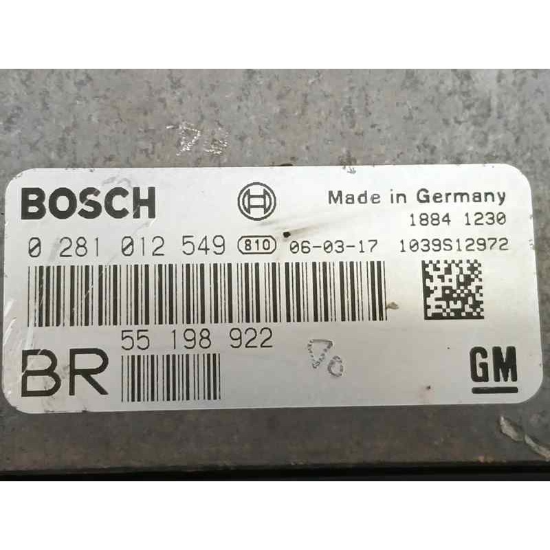 CENTRALITA MOTOR UCE 0281012549