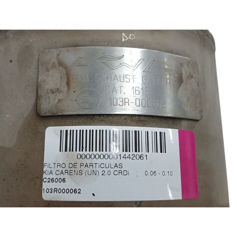 FILTRO DE PARTICULAS