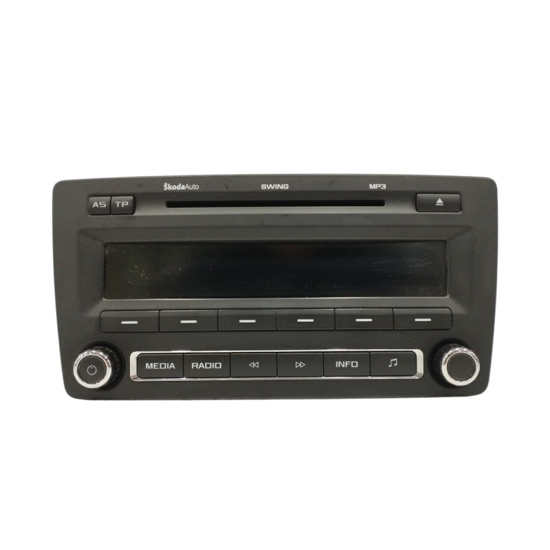 Recambio de sistema audio / radio cd para skoda octavia berlina (1z3) 1.9 tdi referencia OEM IAM 1Z0035161F  
