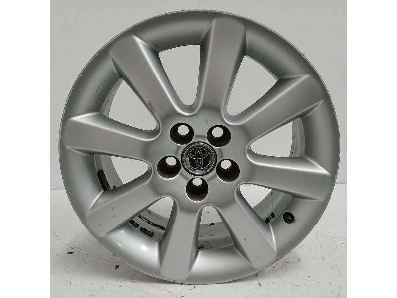 Recambio de llanta para toyota avensis berlina (t25) 2.0 16v cat referencia OEM IAM 4261105140B 16X6,5JJ ET45 5H 5X100 Recambio de llanta para toyota avensis berlina (t25) 2.0 16v cat referencia OEM IAM 4261105140B 16X6,5JJ ET45 5H 5X100