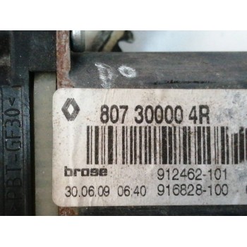 Recambio de elevalunas delantero derecho para renault megane iii berlina 5 p authentique referencia OEM IAM 807300004R  