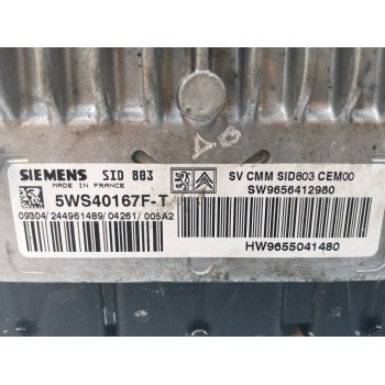 Recambio de centralita motor uce para peugeot 407 st sport referencia OEM IAM 9655041480 9656412980 GESTION