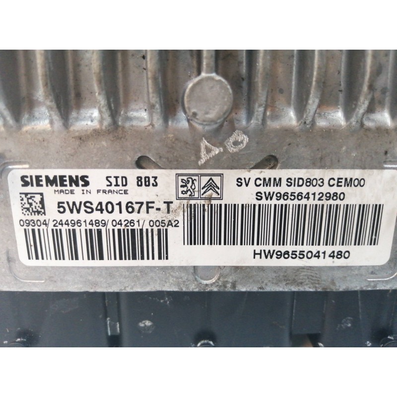 CENTRALITA MOTOR UCE 9656412980 GESTION