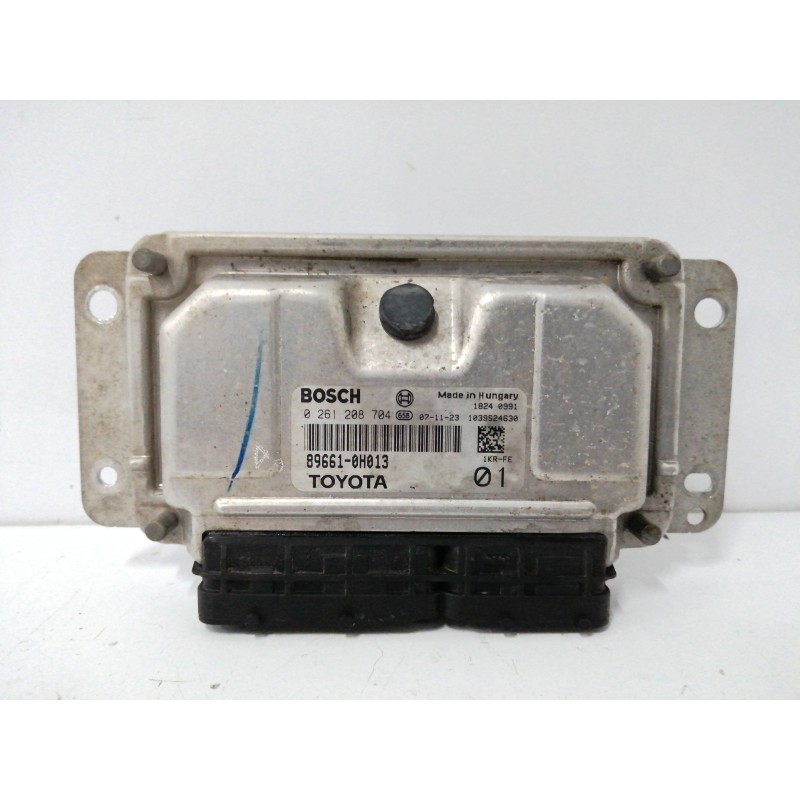 Recambio de centralita motor uce para peugeot 107 1.0 cat (384f) referencia OEM IAM 896610H013 0261208704 
