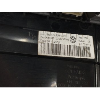 Recambio de rejilla aireadora para volkswagen polo (6c1) 1.0 referencia OEM IAM 6C0819728C CENTRAL 
