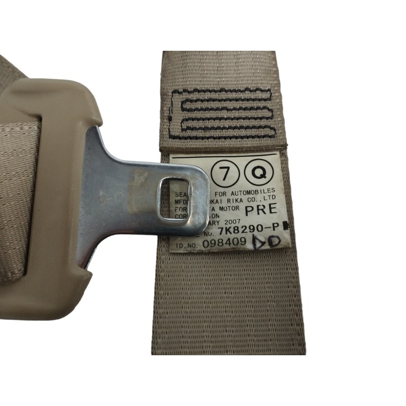 CINTURON SEGURIDAD DELANTERO IZQUIERDO