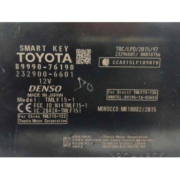 Recambio de modulo electronico para lexus ux(za10) (2018) 2.0 hibrido referencia OEM IAM 8999076190 2329006601 