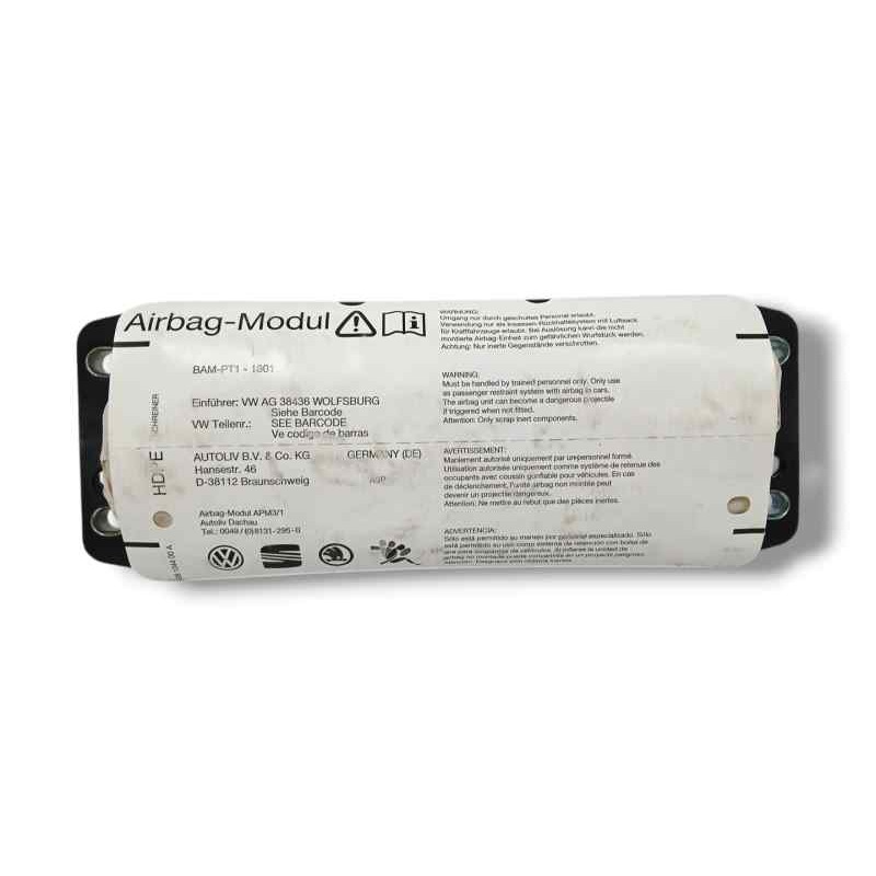 Recambio de airbag delantero derecho para volkswagen golf vi (5k1) 2.0 gtd referencia OEM IAM 1K0880204L  