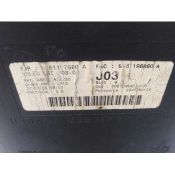 Recambio de modulo electronico para peugeot 307 (s1) 1.6 hdi referencia OEM IAM 9651197580  