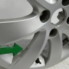 Recambio de llanta para citroën c4 picasso 1.6 hdi fap referencia OEM IAM 9684969380 7J16CH4 ET26 4H 4X108