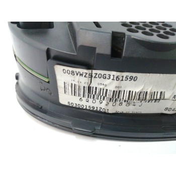 Recambio de cuadro instrumentos para volkswagen polo (9n3) 1.4 tdi referencia OEM IAM 6Q0920804J  
