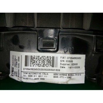 Recambio de airbag delantero izquierdo para citroën jumper caja cerrada, techo sobreelevado (06.2006 =>) 35 l2h2 hdi 120 referen