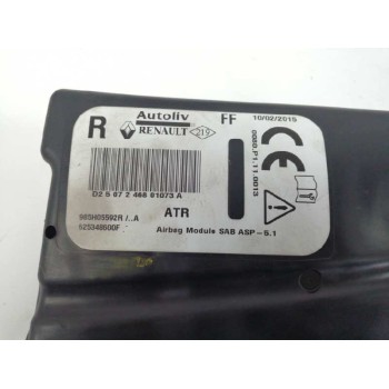 Recambio de airbag lateral delantero derecho para renault clio iv 1.5 dci diesel fap referencia OEM IAM 985H05592R 625348600F 