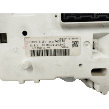 Recambio de cuadro instrumentos para chrysler pt cruiser (pt) 2.2 crd cat referencia OEM IAM 05107631AG  