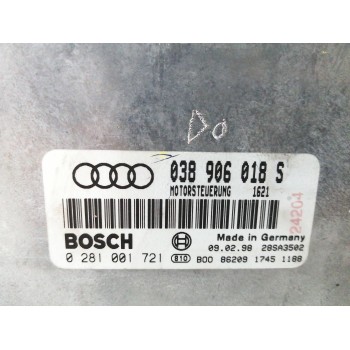 Recambio de centralita motor uce para audi a4 berlina (b5) 1.9 tdi referencia OEM IAM 038906018S 0281001721 
