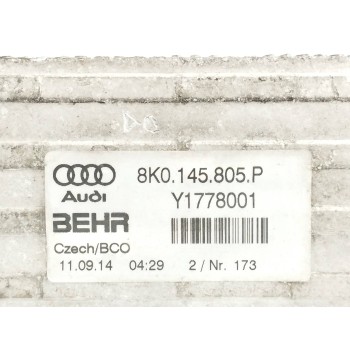 Recambio de intercooler para audi a4 ber. (b8) 2.0 16v tdi referencia OEM IAM 8K0145805P  