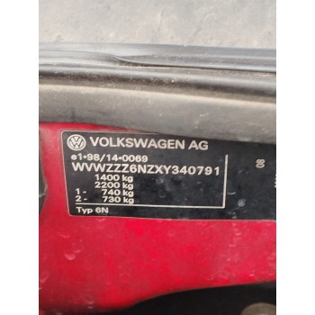 Recambio de carroceria corte para volkswagen polo berlina (6n1) 1.4 referencia OEM IAM   