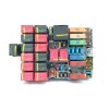 Recambio de caja reles / fusibles para fiat panda (319) 1.3 16v m-jet cat referencia OEM IAM 51987784  