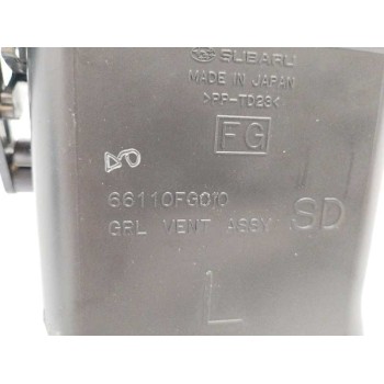 Recambio de rejilla aireadora para subaru impreza hatchback (gr, gh, g3) 2.0 d awd referencia OEM IAM 66110FG010 LADO IZQUIERDO 