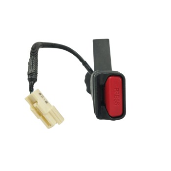 Recambio de enganche cinturon derecho para toyota auris 1.2 16v turbo cat referencia OEM IAM  TRASERO 